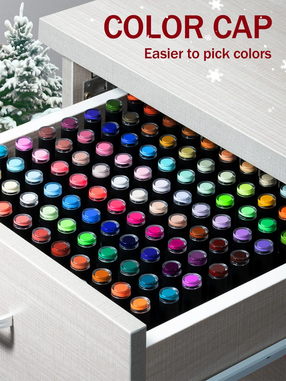 YOKEFELLOW 10 ml Gel-Nagellack, funkelnder roter Gel-Nagellack, Soak Off UV-LED-Gel-Lack, 122 Farben, Nagelkunst, Maniküre, Geschenke für Frauen – Detail 11