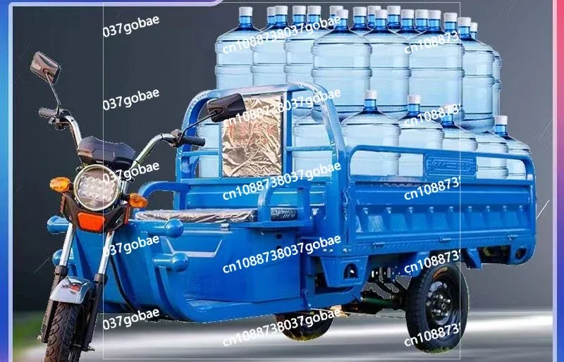 Electric Tricycle Adult Truck Cargo King Multi-person Agricultural Vehicle Battery Pulling Goods Agricultural Mountain Version