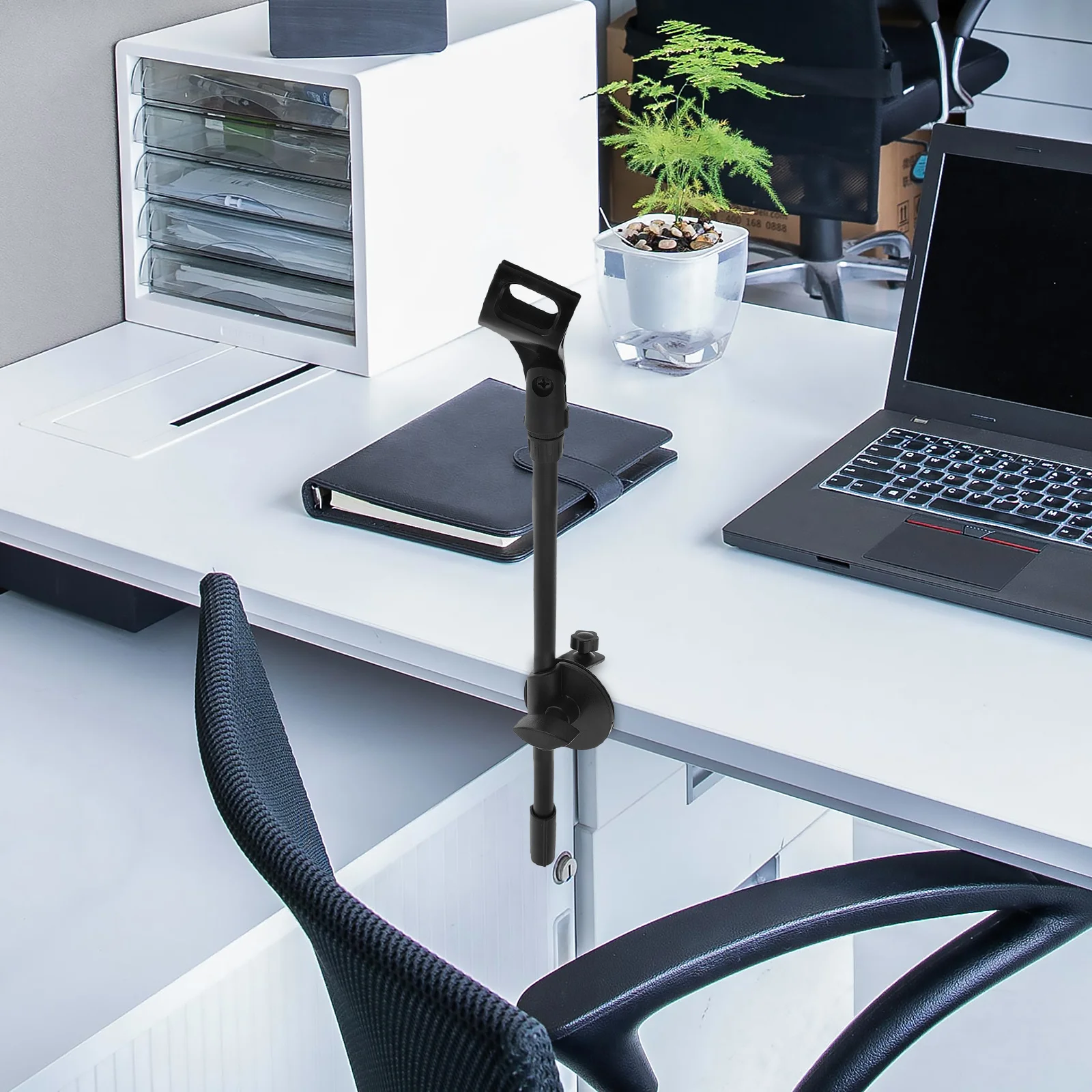 

Durable Microphone Stand Bracket Adjustable Clip for Desk Floor Stage Portable Lightweight Reliable Support