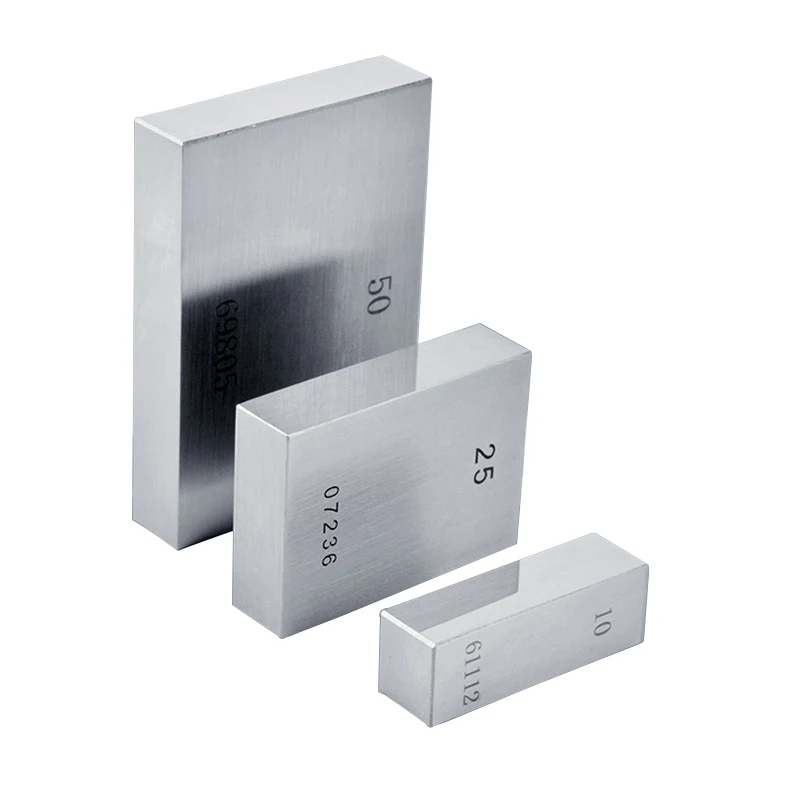 High Precision Monolithic Gauge 0.5-1000mm Single Calibration Block 0 Grade High-Speed Steel for Lab Balances