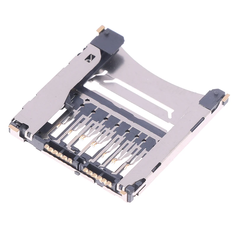 1pc SD Memory Card Slot Component Reader Holder Assembly Parts For