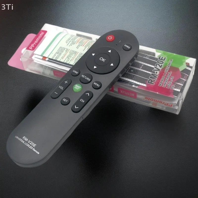 Universal LED LCD TV Remote Control RM-V20E Easy Smart For ALL Tvs For Hisense TCL Sharp Vizio