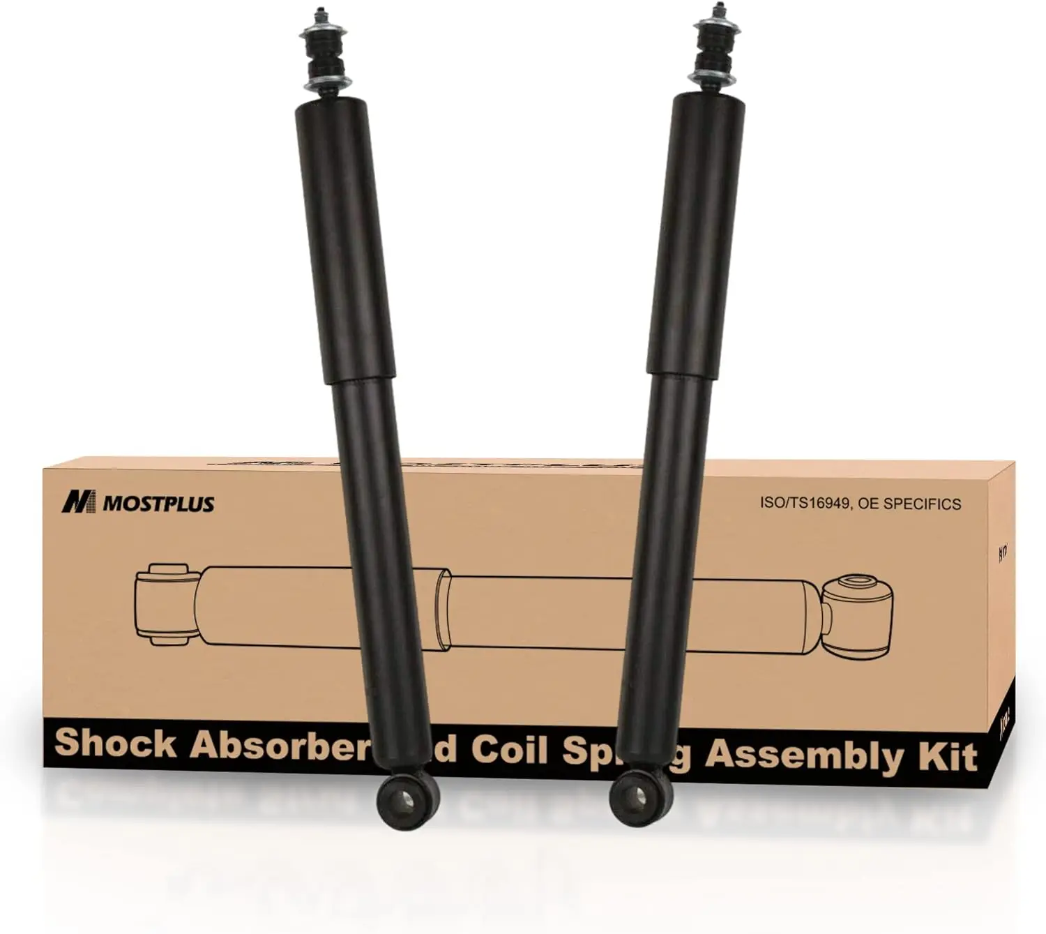 

Rear Quick Complete Struts Shocks Absorbers 37157 KG54317 Compatible for 1996-2002 Toyota 4Runner
