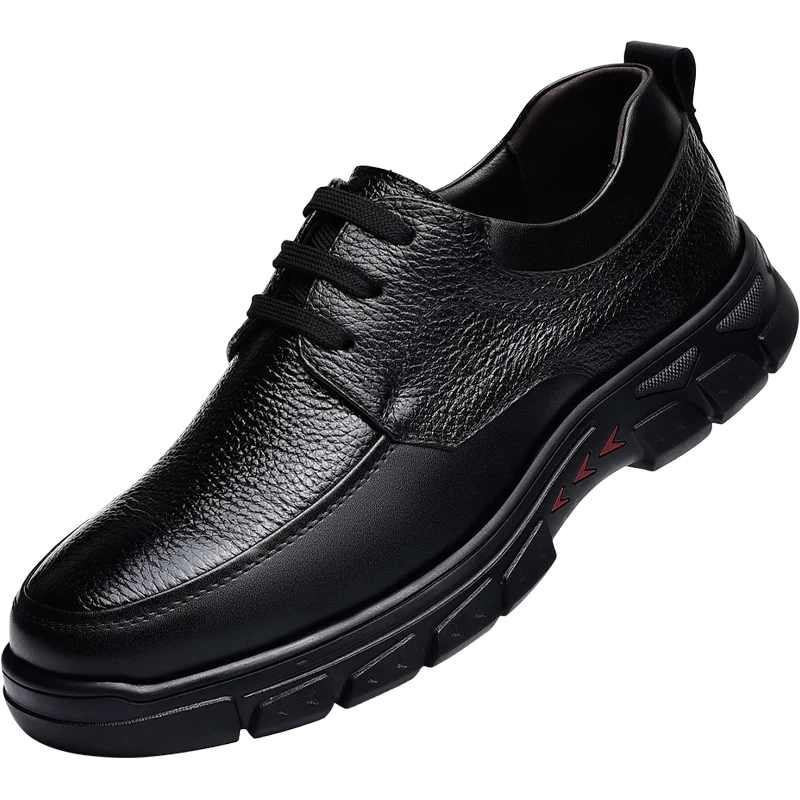 

Мужская повседневная обувь из натуральной кожи, удобные мужские лоферы на мягкой подошве, модная обувь без шнуровки для вождения, нескользящая деловая обувь