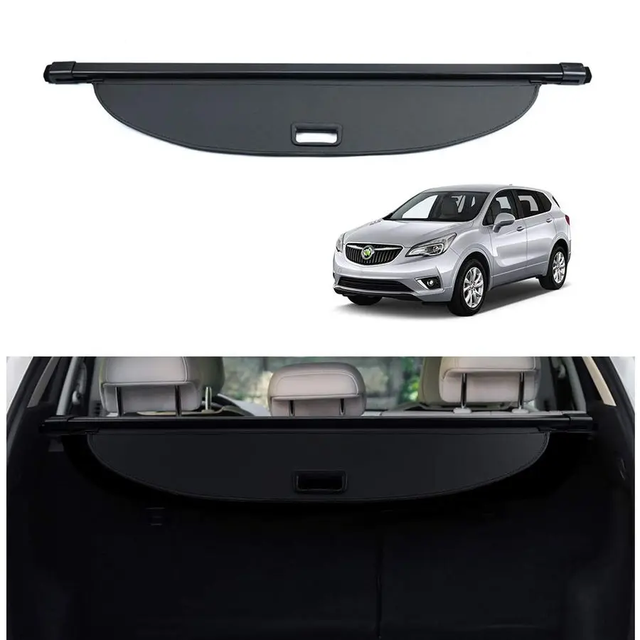 

Cargo Cover for 20152019 2020 Buick Envision Accessories Trunk Cover Retractable Trunk Shielding Shade Cargo Luggage Cover Black