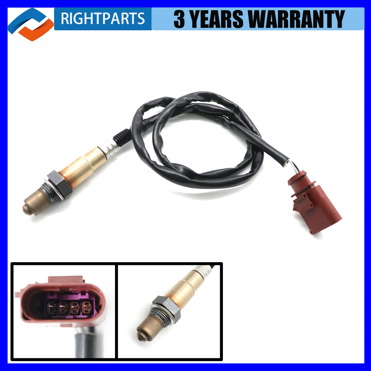 New Downstream Oxygen O2 Sensor For VW Beetle CC Passat Touareg Eos Golf Jetta 2.5L 2005-2014 A3 A4 TT Quattro R8 06J906262C