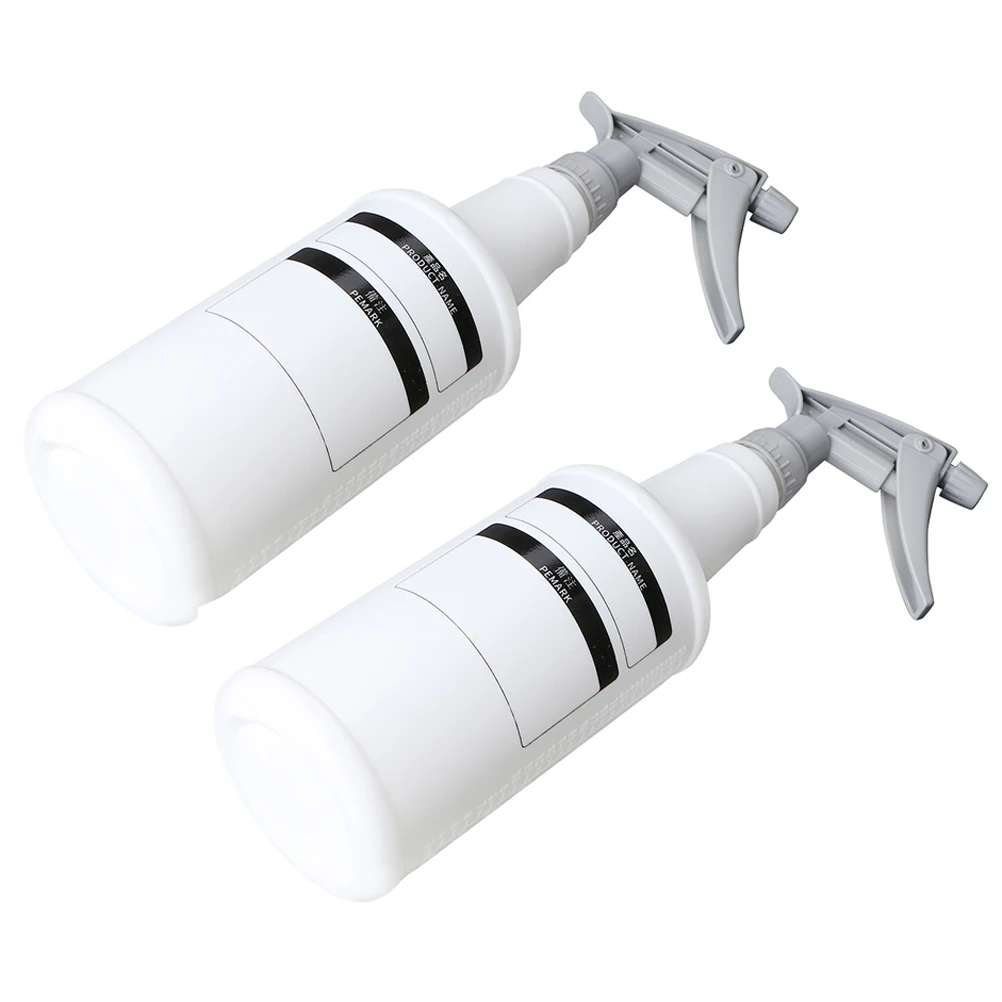 

2 pcs Spray Bottles Plastic Leakproof Nozzle Car Cleaning Empty Bottle Acid Alkali Resistant Adjustable Watering Can