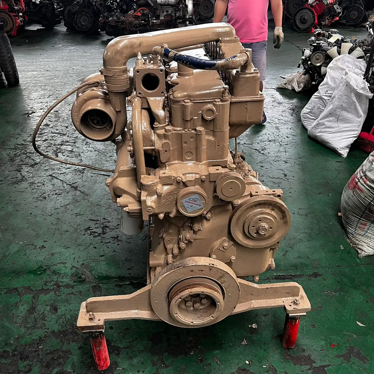 Used NTA855 BIG-CAM CAM350  Diesel Engine for Cummins Be Suitable Truck Bus Generator Marine Engineering Machinery