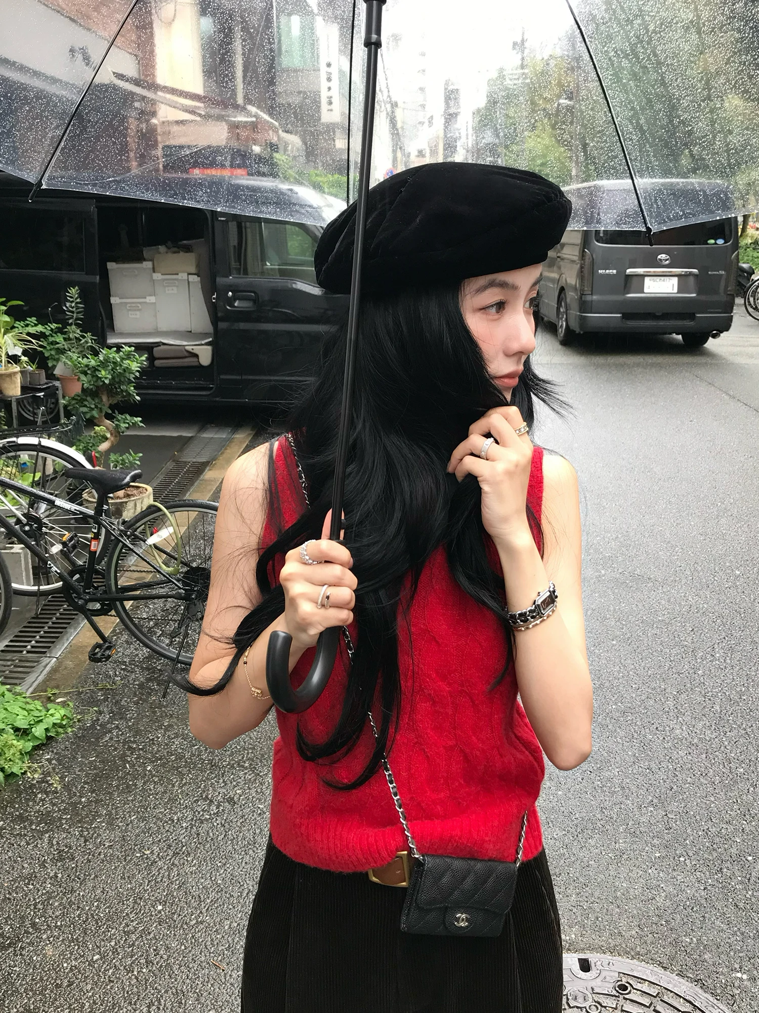 

Жилет из ультрамягкой шерсти альпаки с высоким воротником, вязаный, осенне-зимний, для многослойного образа, женский, модный