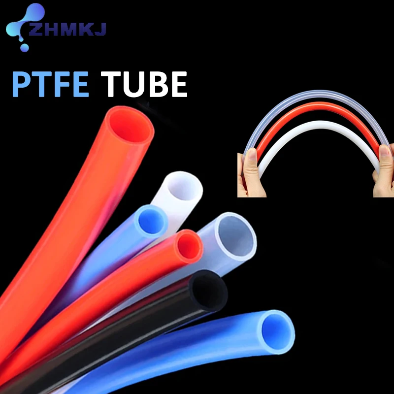 

Трубка из ПТФЭ для деталей 3D-принтера Труба Устойчивый к высоким температурам изолированный шланг Жесткая труба 600 В ID 1 2 2,5 3 4 мм