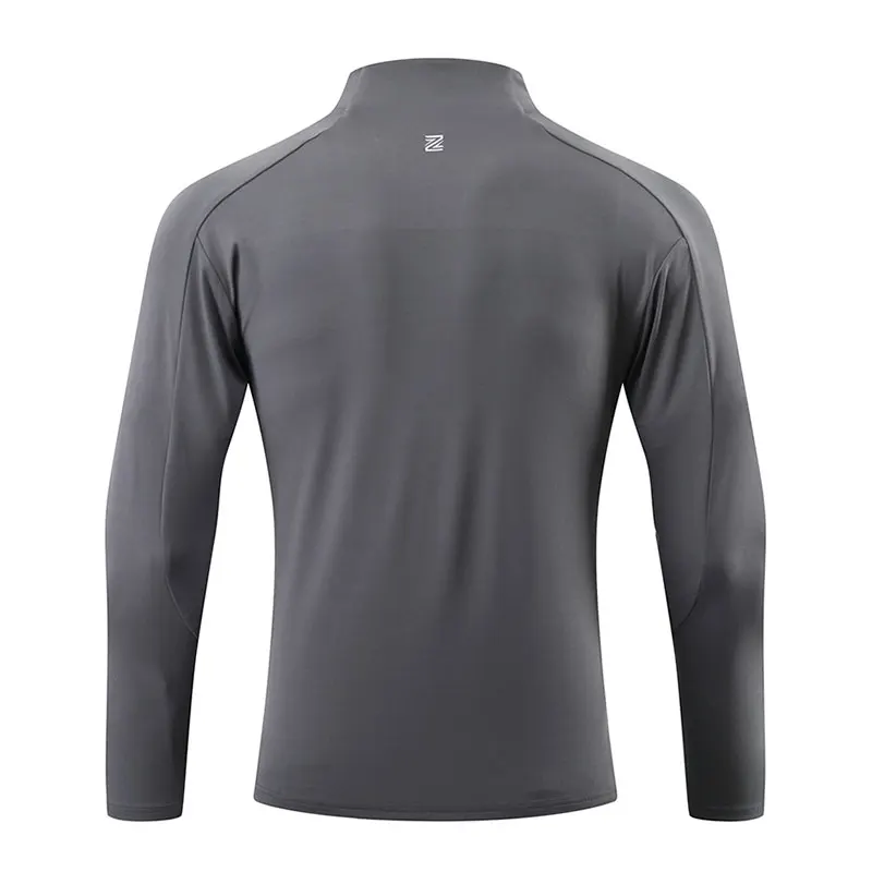 Running Jacket Reflective Jogging Summer Sportswear Trainning Exercise Gym Men Fitness Sports Coat Breathable High Elasticity