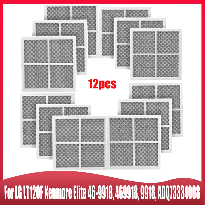Para LG LT120F Kenmore Elite 46-9918, 469918, 9918, ADQ73334008 Filtro de ar para geladeira Acessórios para freezer