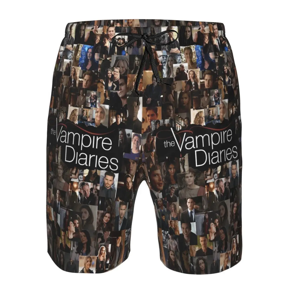 

The Vampire Diaries Damon Salvatore Trunks Beach Board Shorts Casual Quick Dry Swim Summer Men Pants