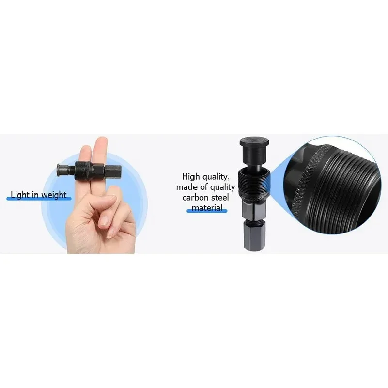 1Pc Bicycle Crankset Puller Crank Arm Puller Remover Bike Tools Mountain Crank Extractor Bicycle Carbon Steel Repair Tool view 5