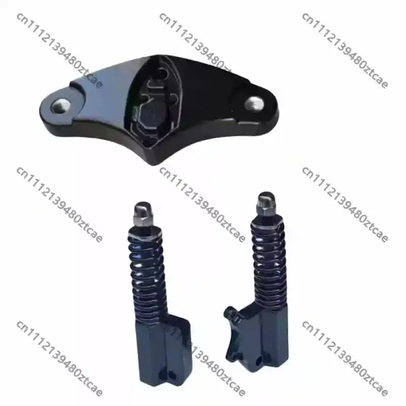 10 Inch Front Hydraulic Spring Shock Absorber Front Fork Connect Plate Parts For Two Wheeled Travel Tool