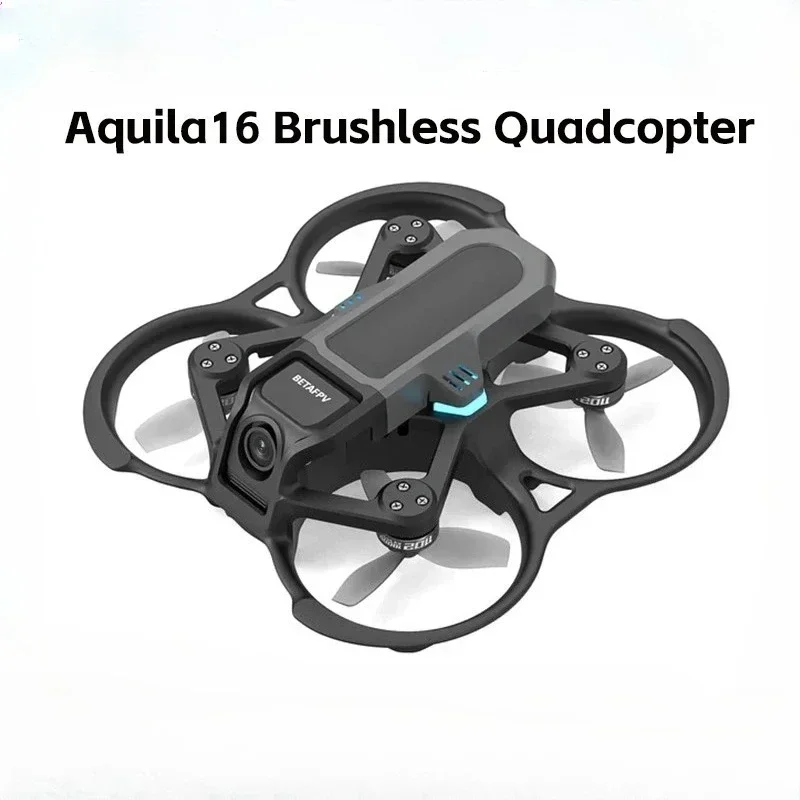 طائرة بدون طيار BETAFPV Aquila16 الجديدة بدون فرش تطير لمدة تصل إلى 8 دقائق لنظارات VR03 FPV مع محرك 110218000KV ومراوح ثلاثية الشفرات 45 مم