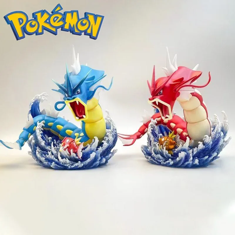 Pokemon Gyarados Magikarp Action Figures 16cm Anime Pvc Digimon Model Collection Statue Toys Birthday Gifts Desk Ornament Gift