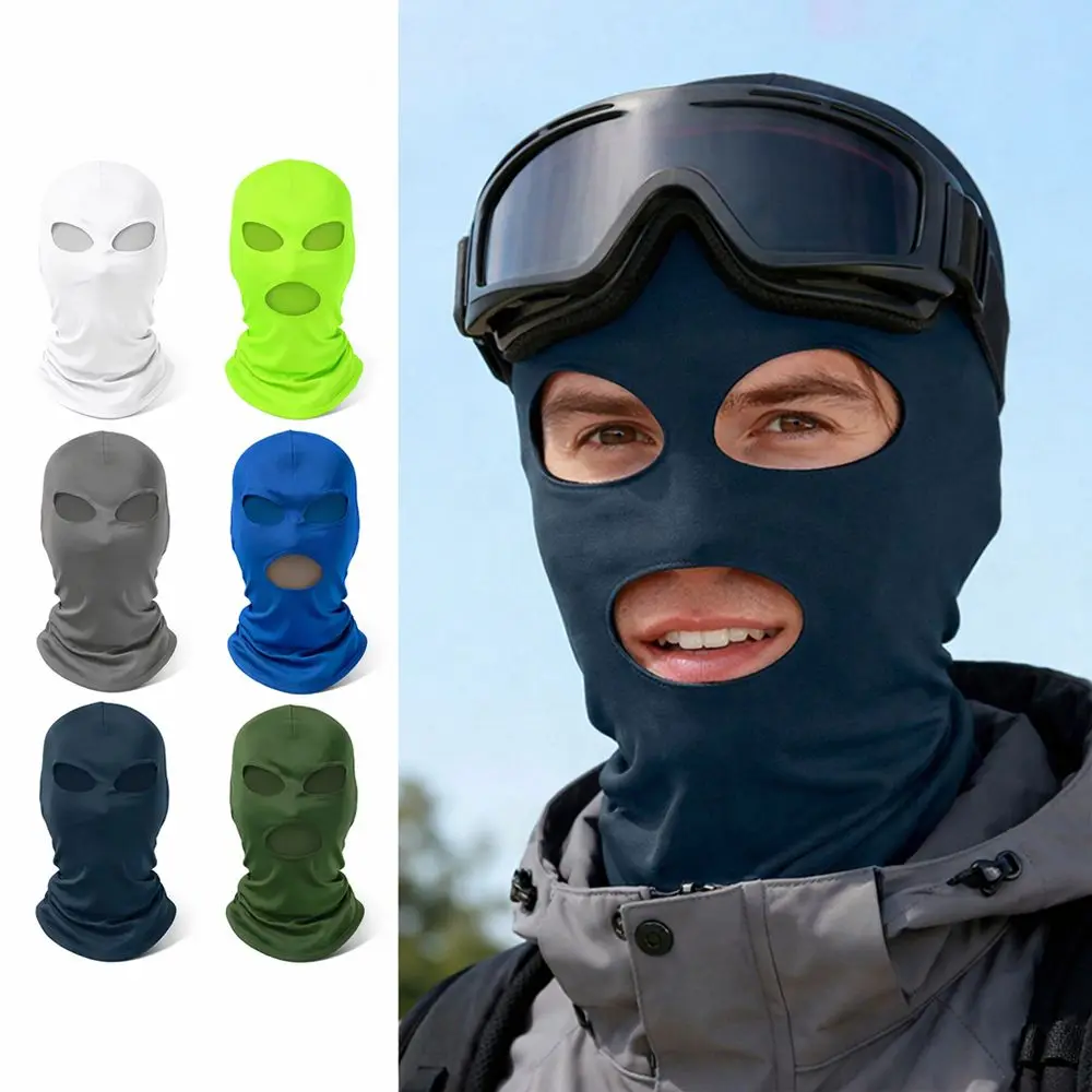 Fashion Quick Dry Balaclava Face Mask Ice Silk Sun Protection Full Face Mask Breathable Motorcycle Mask Summer