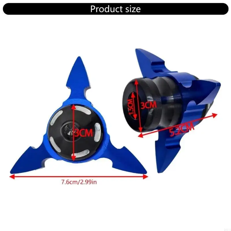 R6FA Par motocicleta Slider Slider Caps decorativos Capas proteção garfo dianteiro alumínio para resistência e