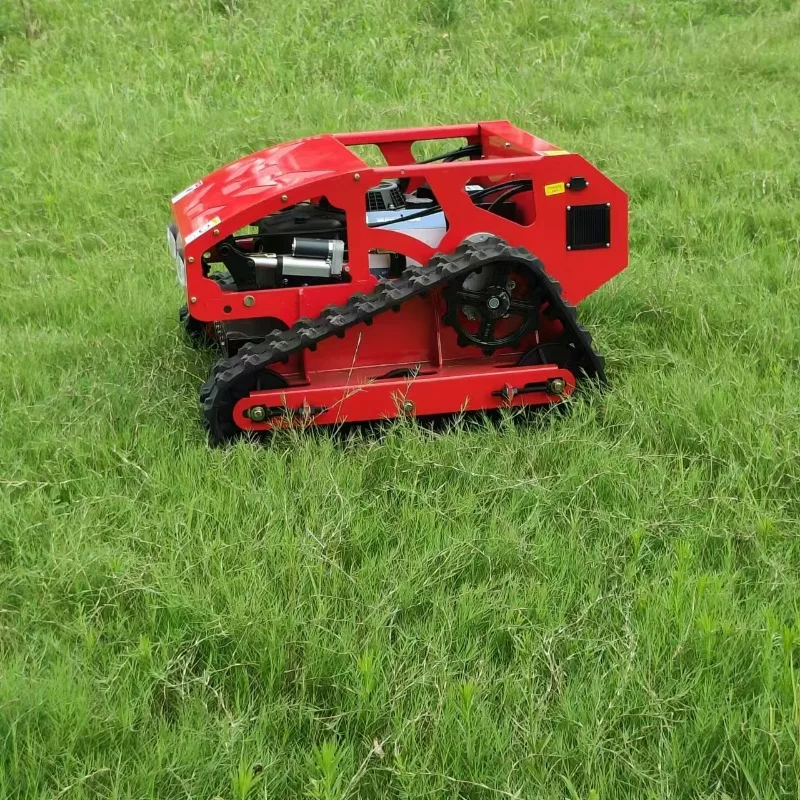 smart tracked lawn mower garden lawn mower wireless remote control home lawn mower