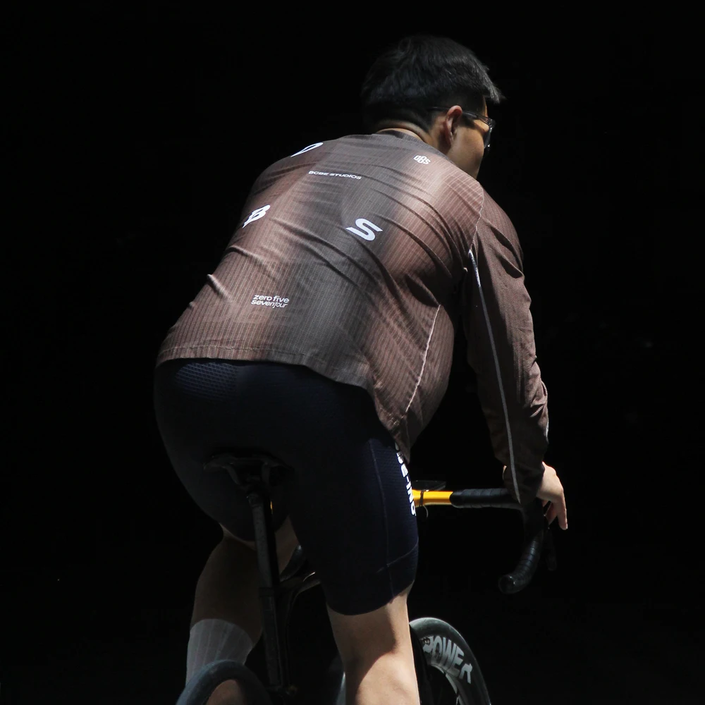 BCBE-ING DBS Fahrradtrikots mit langen Ärmeln, atmungsaktives Mesh, schnell trocknend, Übergröße, Fahrrad-T-Shirts, Radtrikot, Fahrradbekleidung – Detail 9