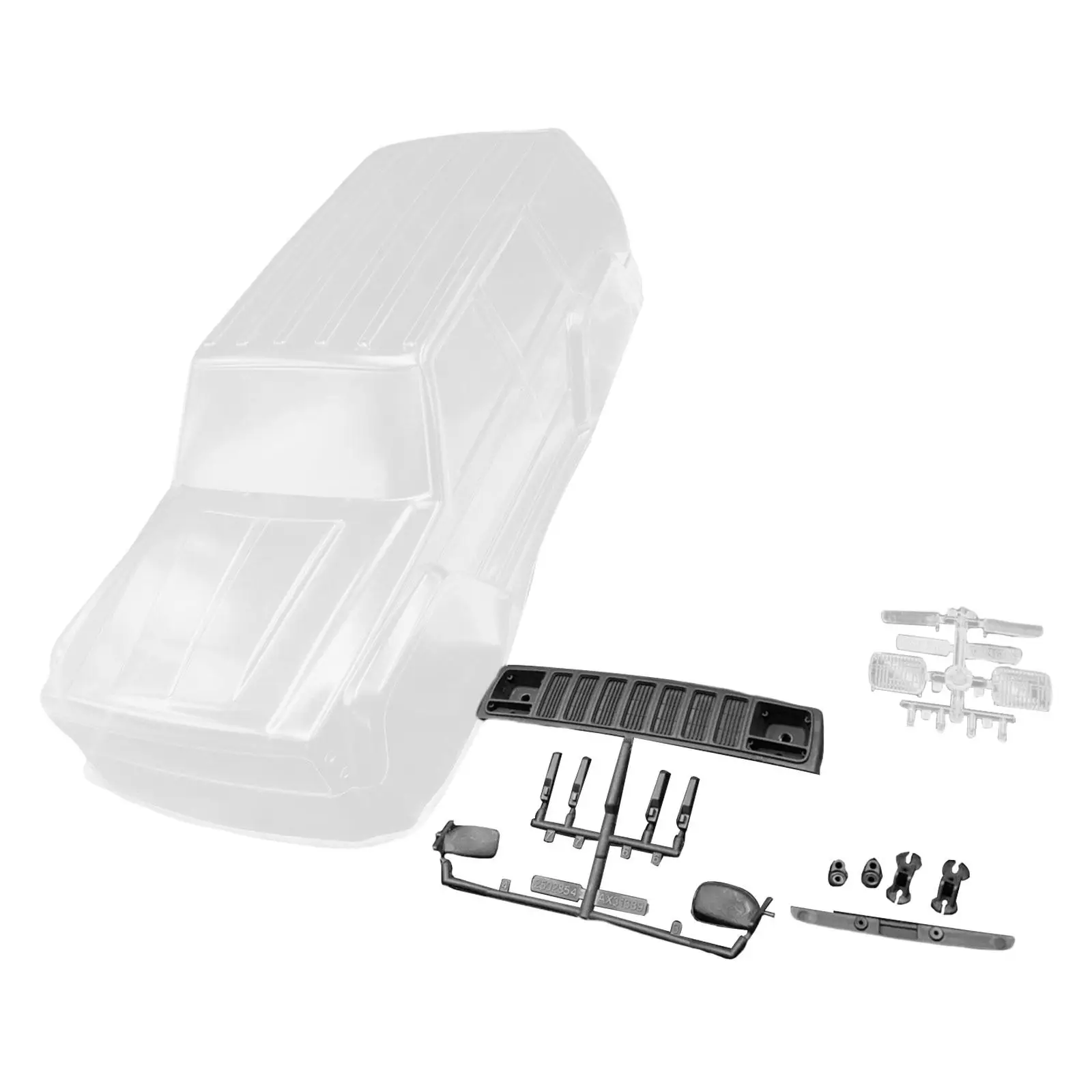 

1/10 RC Car Shell Body Shell Cover Durable Model Car RC Car Accessory RC Crawler Car Housing Wear Resistant Hobby Model Car