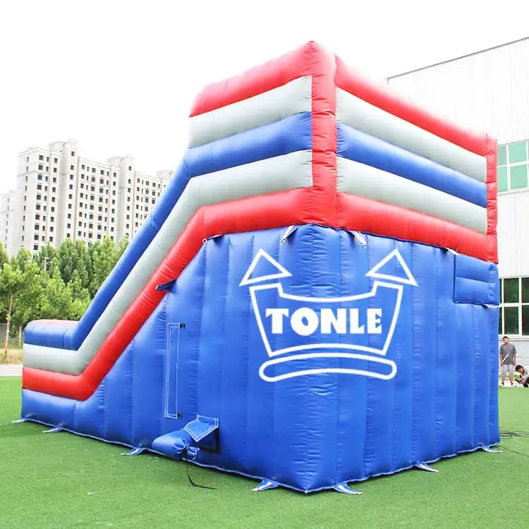 GlowMartNinja Warrior Karnevalsspiele aufblasbare Rutsche zu verkaufen