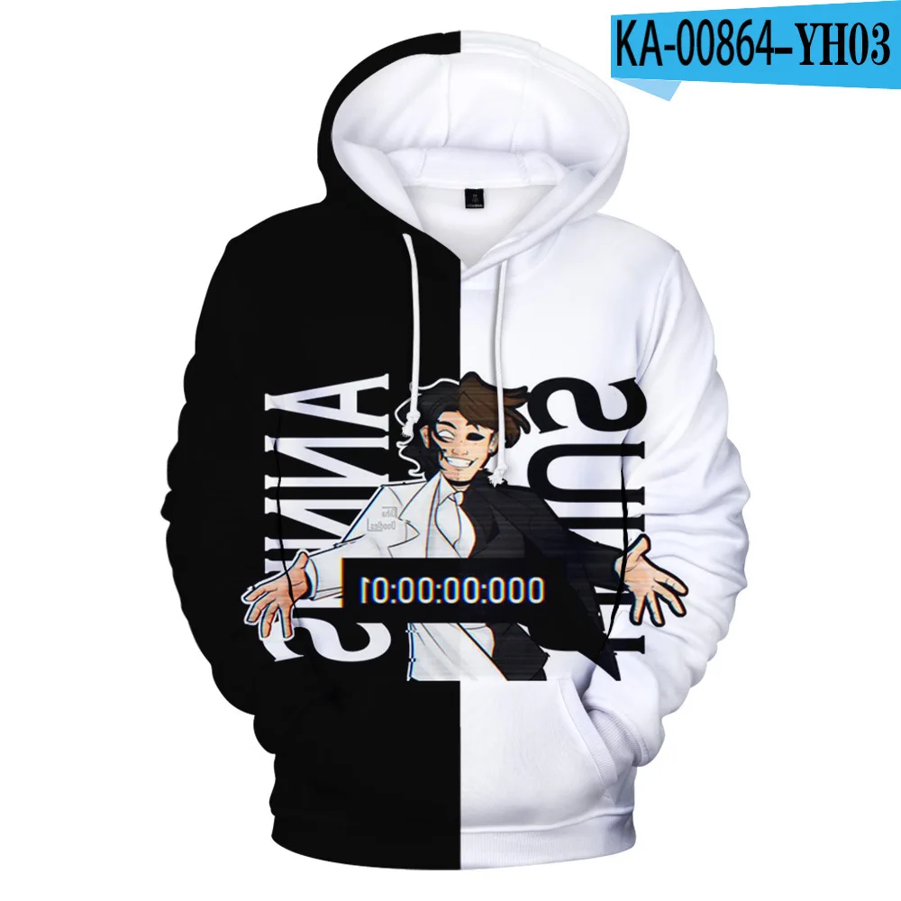 

Harajuku Hip Hop Comfortable TV Unus Annus 3D print Hoodies Sweatshirts Men/Women Sweatshirt Adult/Child Casual Pullovers