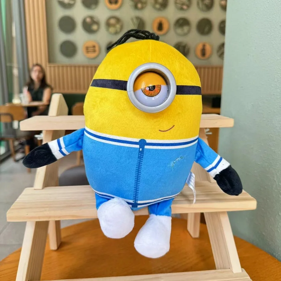 Nieuwe 20Cm Moive Verachtelijke Me 4 Minion Plushie Pop Kinderen Schattige Pluche Speelgoed Kussen Schattige Lappenpop Verjaardag Kerstcadeau