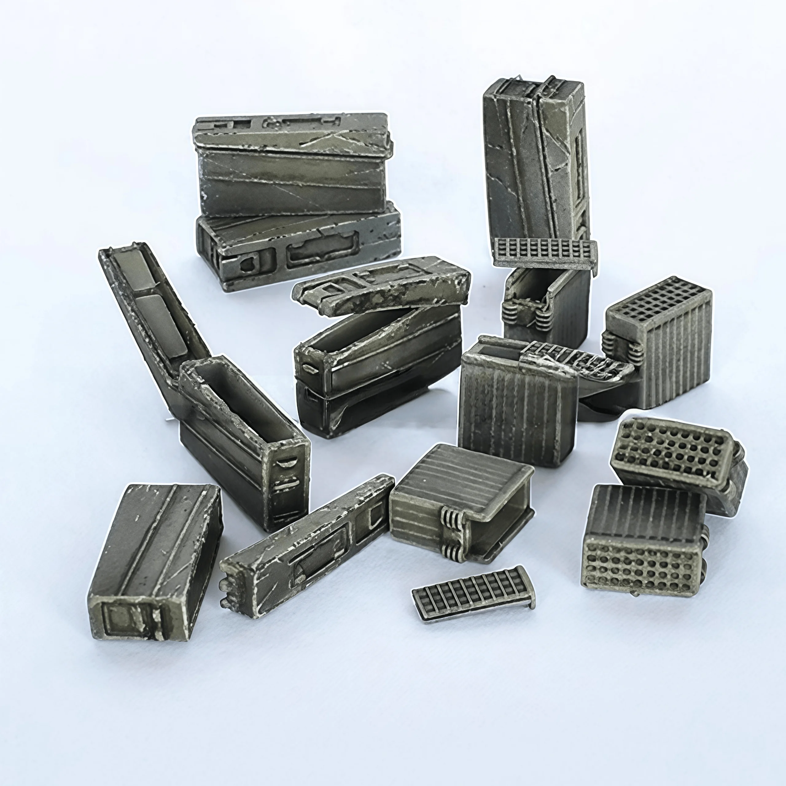 

Комплект сборки модели из литой смолы 1/35, GK, модифицированная коробка для аксессуаров, неокрашенный