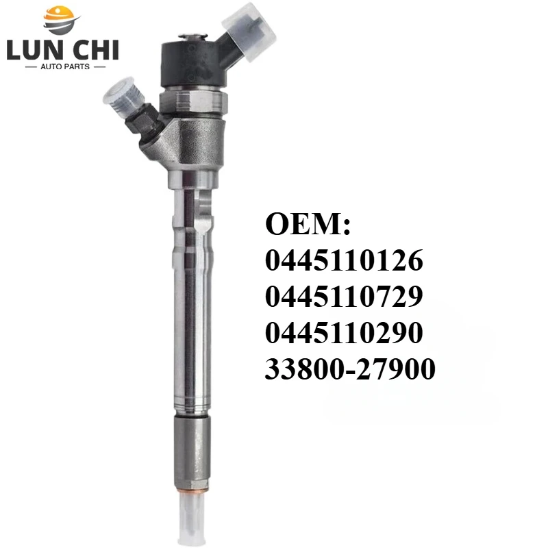 

0445110126 0445110729 0445110290 33800-27900 New Diesel Fuel Injector For HYUNDAI Santa Fe Tucson / KIA Sportage 2.0 CRDi