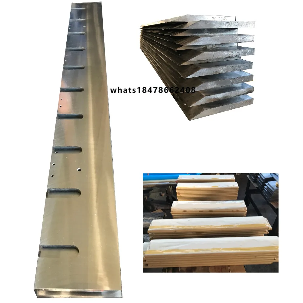Industrial Blades 2850*200*22 Size New and Wood Chipper Veneer Cutting Knife Blade  and Woodworking Spare Parts