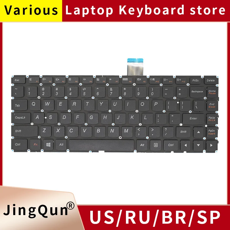 

New US Russian Keyboard For Lenovo M490S B4400S B4450S M4400S B490S M495S Series English RU