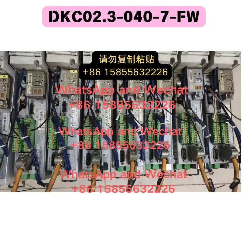 Used OEM disassembled parts DKC02.3-040-7-FW Driver Functional test OK Fast delivery