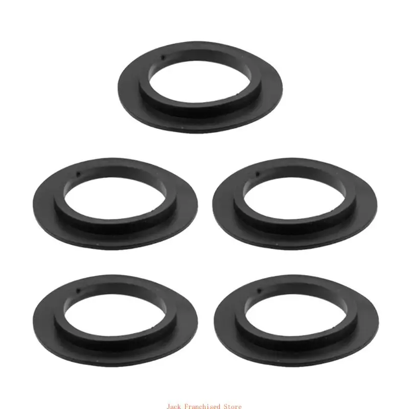 Kitchen Sink Waste Replacement Basket Washers, Reliable Seal Set, Rubber Washer for Plug Water, 5Pcs