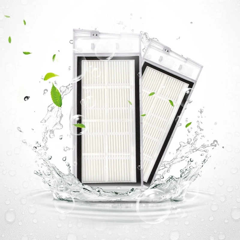 Rolo Escova para Varrer Robô, Borda Escova, Filtro Tela, Saco De Pó, Mop, Tela, Adequado para Roidmi RUIMI Eva Plus, Acessórios