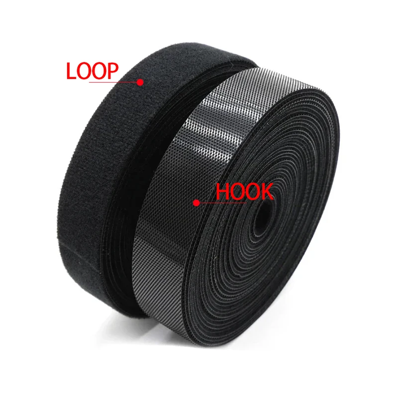 1~20 Rolls Nylon Reusable Cable Ties Hook & Loop Bundle Fastener Strap Width 15mm X 5m/roll Wire Holder Management Organizer