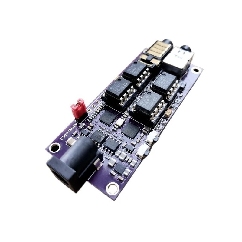 For dual ES9039Q2M decoder board I2S input, asynchronous USB module