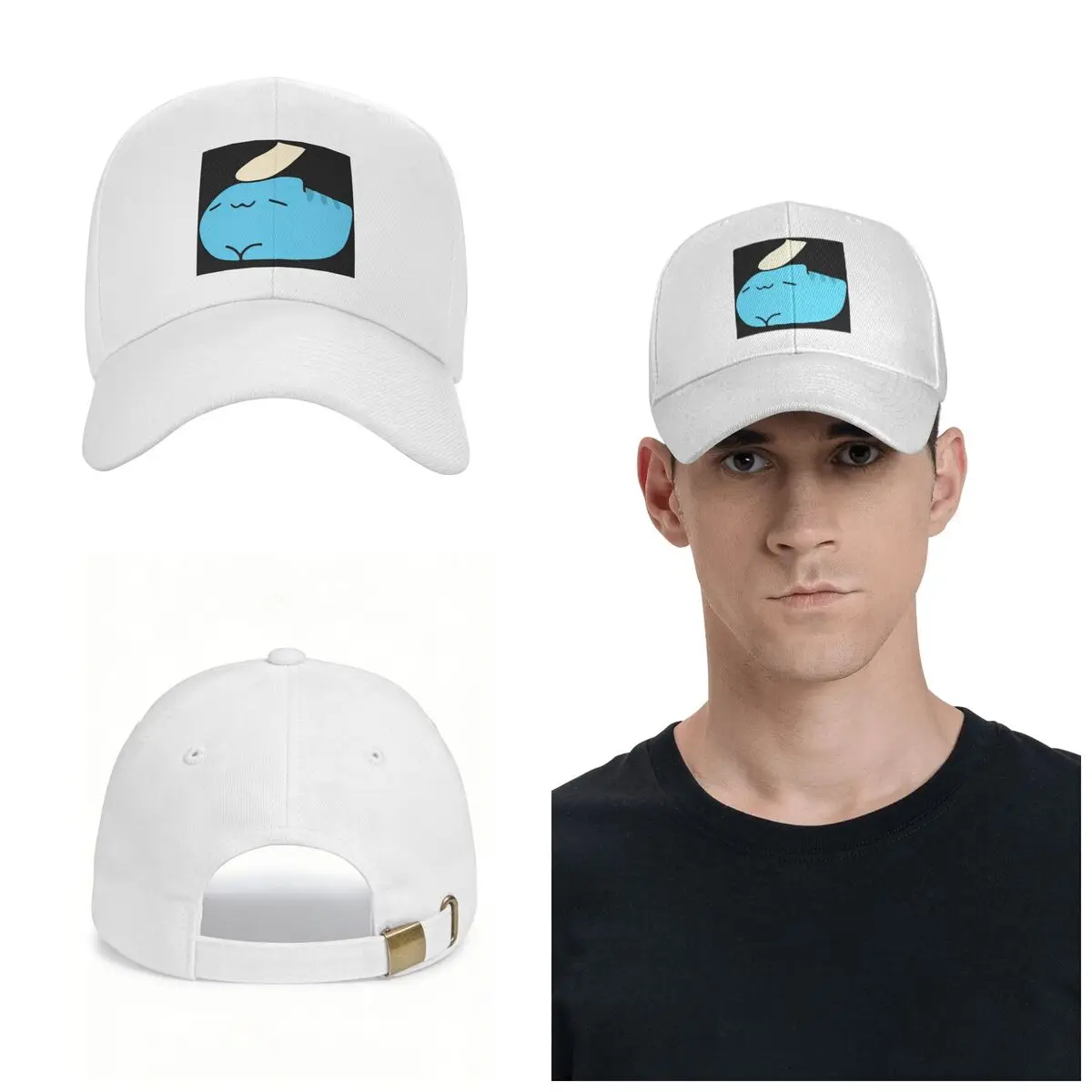 Comic Cat Bugcat Capoo Bug Cat Cap Fashion Casual Baseball Caps Adjustable Hat Unisex Baseball Hats Customizable Polychromatic