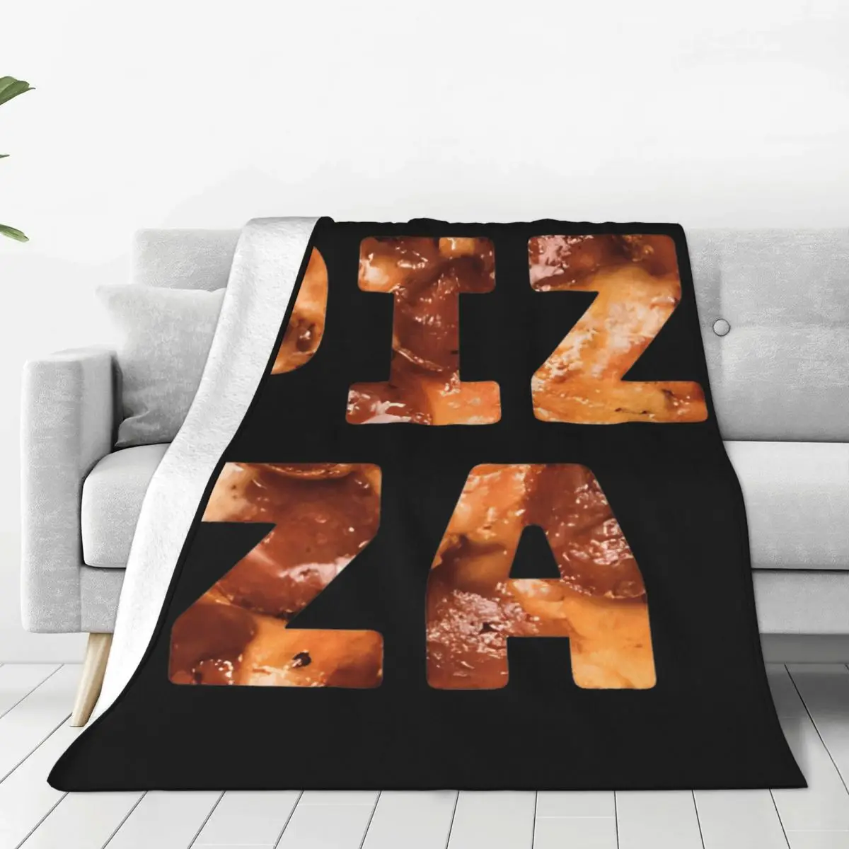 Pizza poulet jambes français couverture voyage flanelle jeter couverture pour canapé chaise canapé-lit doux chaud personnalisé qualité couvre-lit