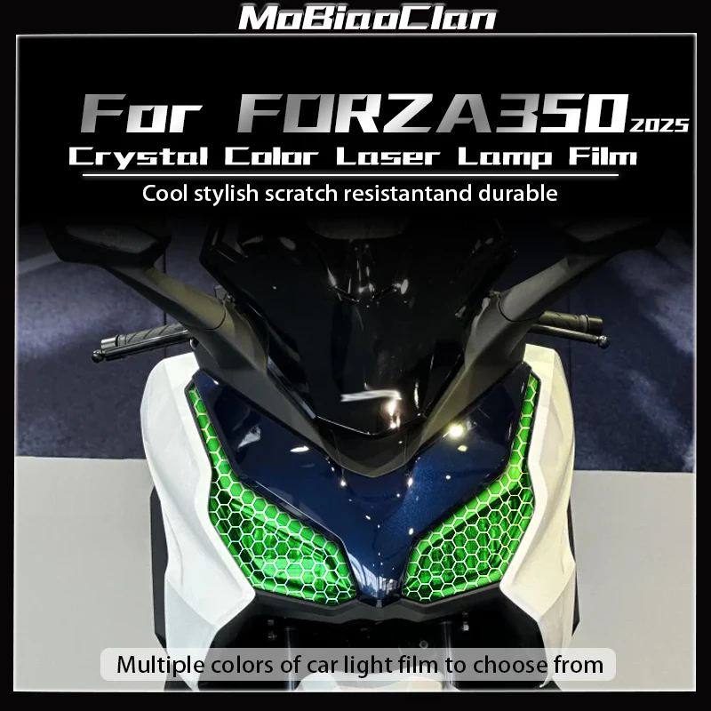 

Для Honda Forza 350 FORZA 350 forza 350 NSS350 2025 фары и задние фонари сотовая лазерная защитная пленка наклейка аксессуары