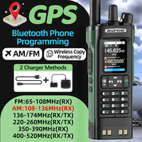 BAOFENG UV-32 GPS Walkies Talkies 1000CH Long Range AM FM Bluetooth Programming 10W Wireless Copy Frequency Two Way Radio UV-21