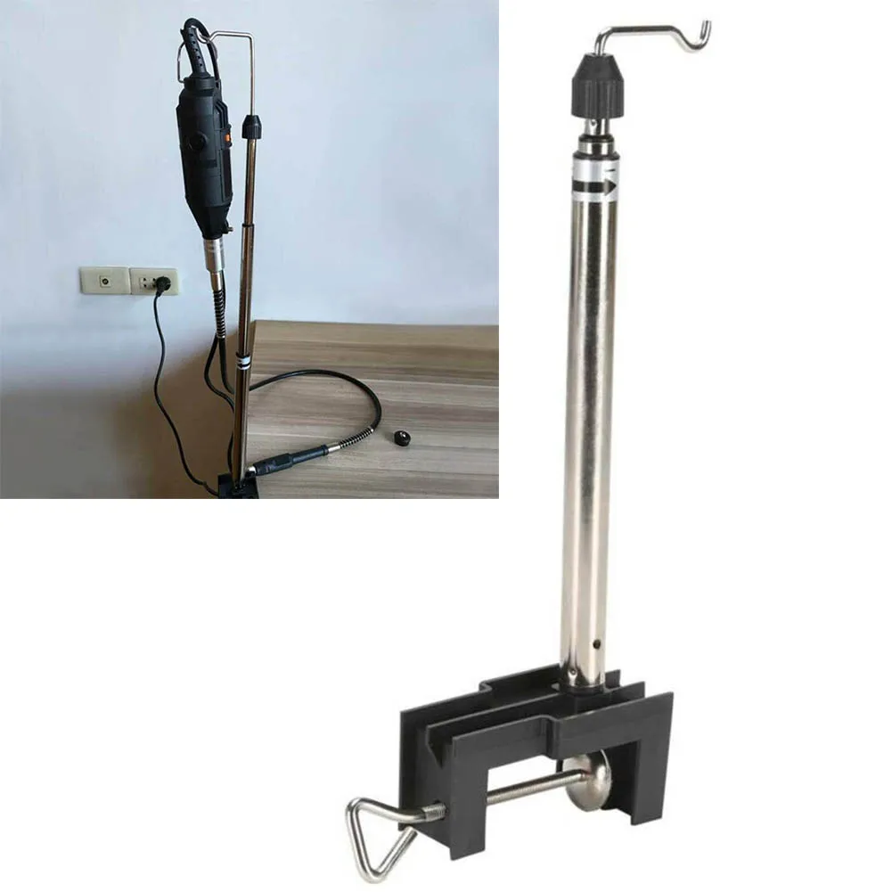 

1Set 21In Garden Home Stand Holder Bracket Clamp-on Plastic Rotary Grinder Rotary Tool Versatility Power Tools