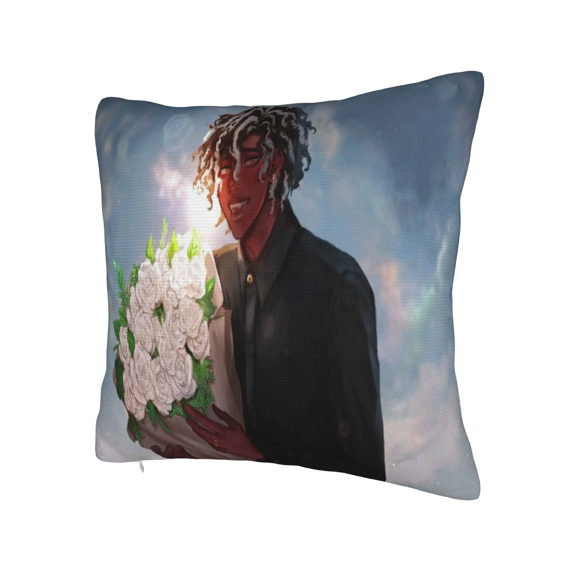 Micah Yujin E-ERROR143 Pillow Cover  Graphic Cushion Cover Retro Trendy Pillow Case For Chair Sofa Home Decor