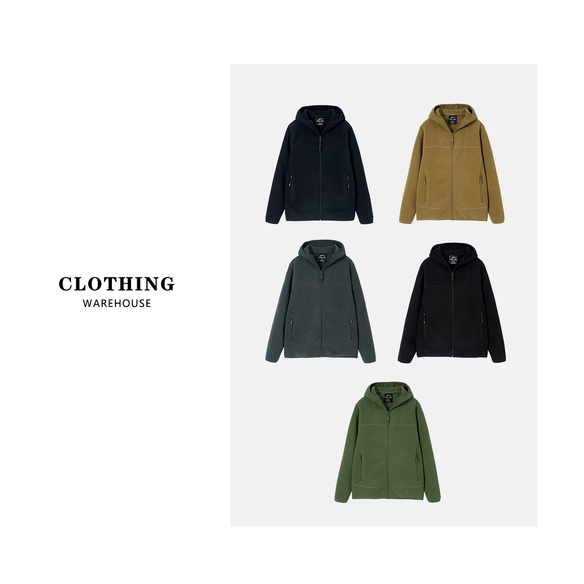 

Очень теплое пальто с капюшоном на подкладке Fce, повседневное ветрозащитное мужское пальто с капюшоном, длинное пальто с застежкой-молнией на осень...