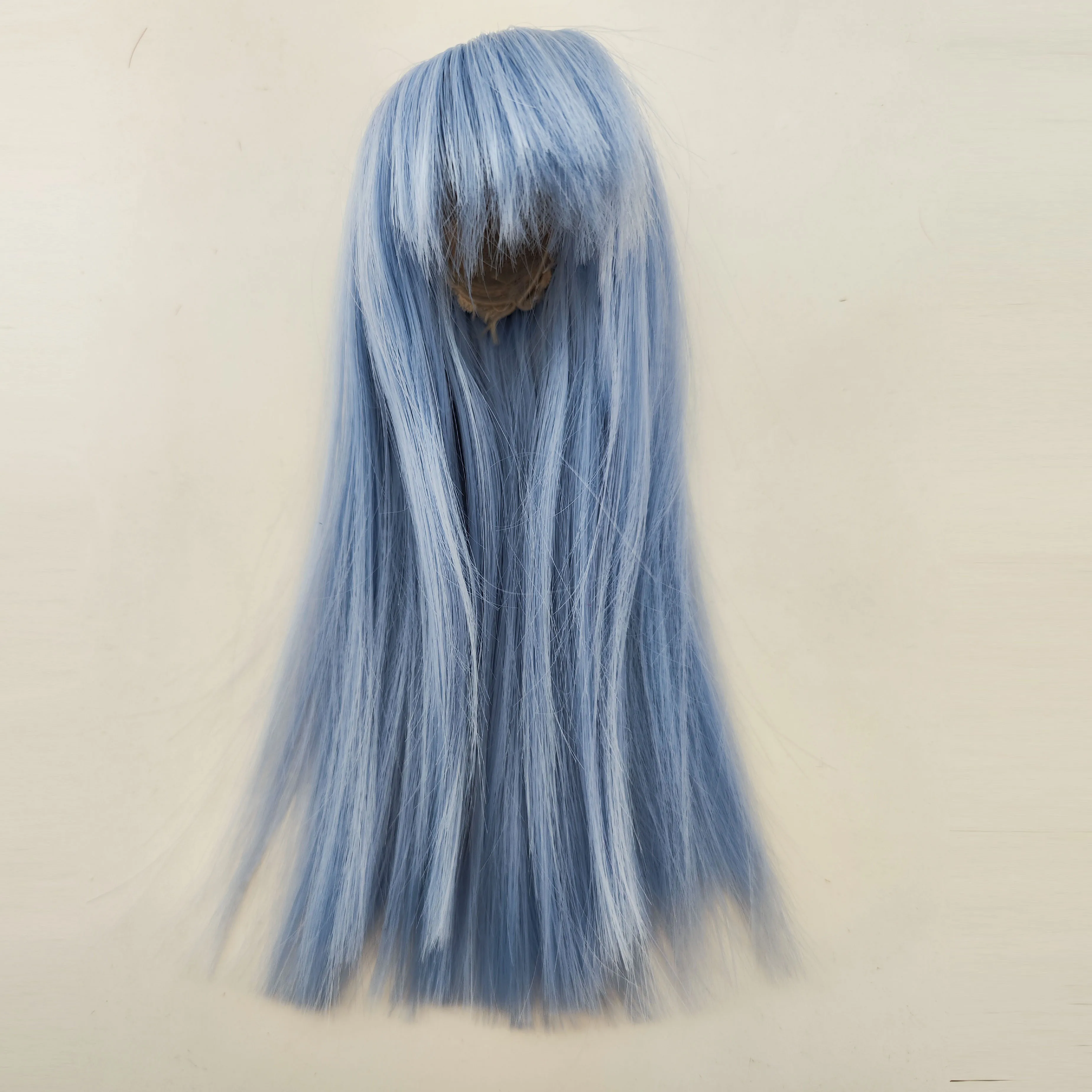 

Парик для кукол BJD SD 1/3, 1/4, 1/6, 1/8, из термостойкого волокна, длинный, прямой, с наклонной челкой, фиолетовый, аксессуар для кукол