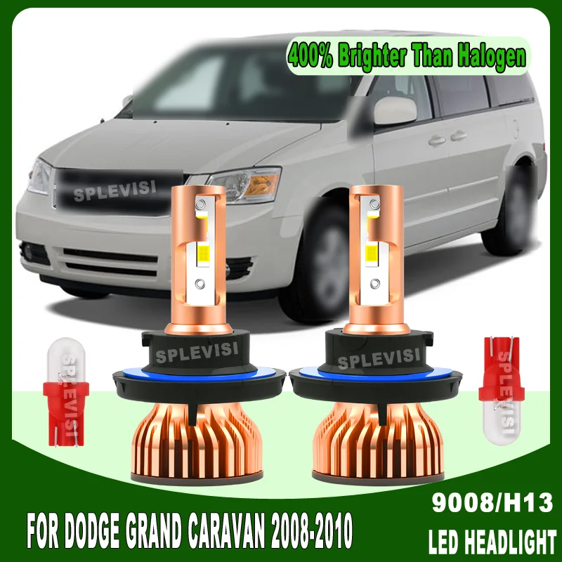 

Rapid Heat Dissipation 15000LM/Bulb Tool-free Reliable Night Driving Safety LED HEADLIGHT For Dodge Grand Caravan 2008 2009 2010