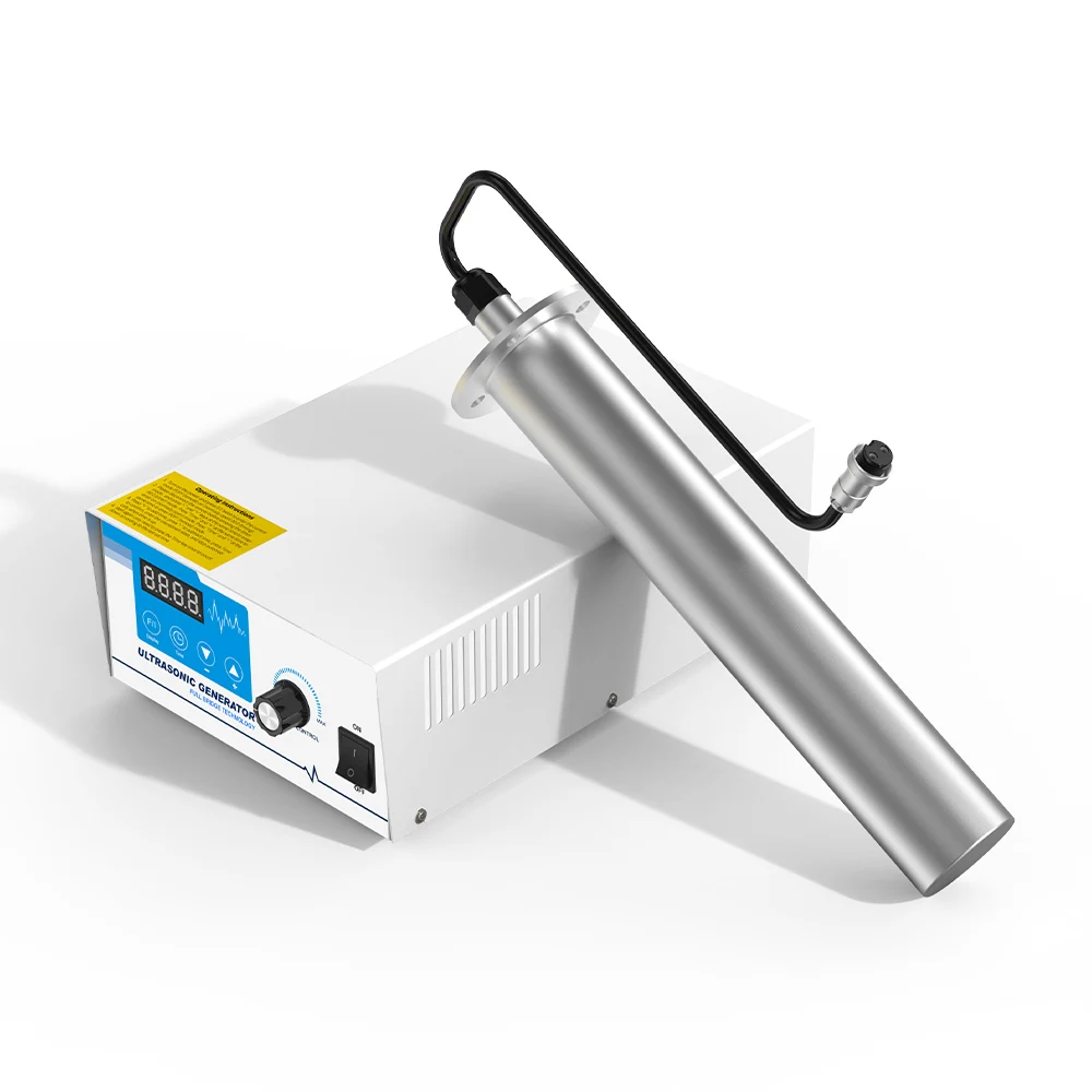 قضيب اهتزاز بالموجات فوق الصوتية غاطس Granbo 150 وات ~ 1050 وات معالج سائل فائق الصوت قابل للغمر 28/40 كيلو هرتز