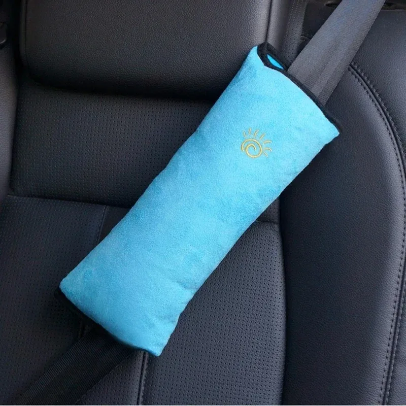 Car Safety Belts Pillows cover for Kid Children Baby Travel Sleep Positioner Protect Auto seatbelt Adjust Plush Cushion Shoulder
