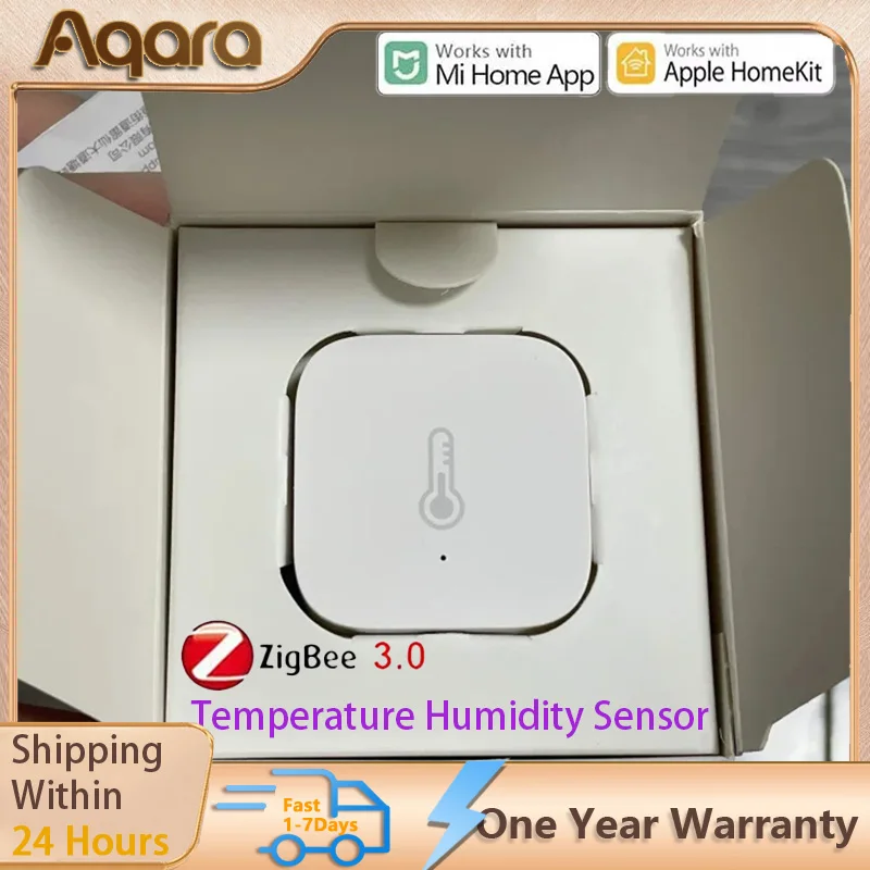 

Aqara Temperature Humidity Sensor Zigbee Smart Air Pressure Humidity Sensor Thermometer Hygrometer for Xiaomi MiHome Homekit